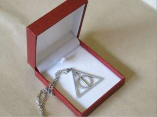 New Harry Potter Deathly Hallows Alloy Necklace (MIDDLE CAN SPIN 