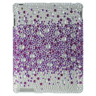Luxmo Apple iPad 2 Full Diamond Case Splash Purple FDID2PPHSP  