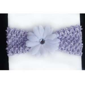  Purple Headband With A Little White Daisy Flower: Health 