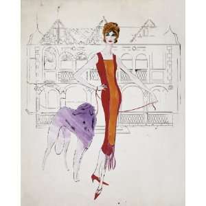   Figure, c.1959 Premium Giclee Poster Print by Andy Warhol, 22x27