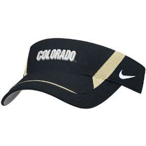  Nike Colorado Buffaloes Black Team Visor Sports 