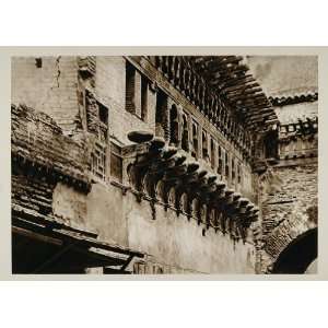  1924 Facade Architecture Fez Fes Morocco Photogravure 