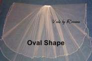 Wedding Veils Chapel Length 2 Tiers Chiffon Custom Made $170.00 to $ 