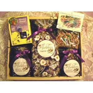 Wild Huckleberry Candy Gift Crate Grocery & Gourmet Food