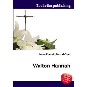  Walton Hannah Ronald Cohn Jesse Russell Books
