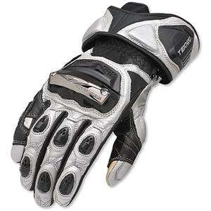  Teknic Speedstar Gloves   X Large/Silver/Black Automotive
