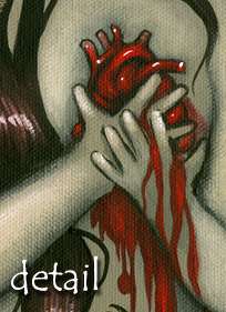 Valentine Scorned fairy gothic blood art Jasmine Becket Griffith 
