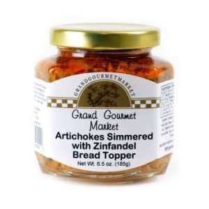 Grand Gourmet Market Artichokes with Zinfandel Bread Topper  