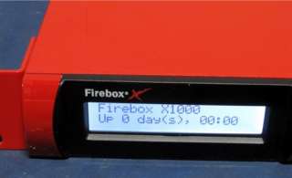   technologies firebox x1000 firewall model number r6264s the unit