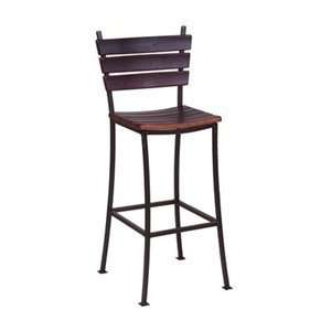  2 Day Designs 4087 007 Stave Back Bar Stool: Home 