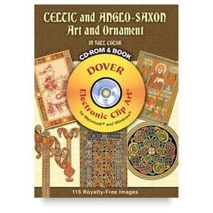  Dover Full Color Clip Art CD ROM   Celtic and Anglo Saxon Art 