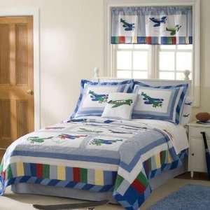  Pem America Fly Away Twin Quilt With Pillow Sham