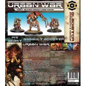 Urban War Gladiator Assault Booster (Pit Beast) Boxed Set
