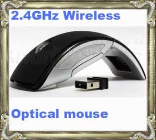 Mini USB 2.4Ghz Wireless Optical Mouse Folding 4 laptop  
