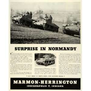 1944 Ad Marmon Herrington Indianapolis Hamilcars Tank 