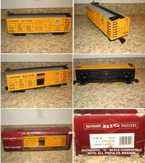 bachmann g scale train union pacific stock car 98101 this sale is for 