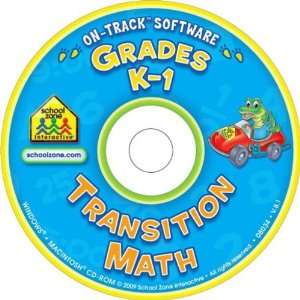  School Zone Software On   Track Transition Math for 