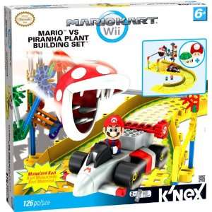   Kart Wii KNEX Building Set #38468 Mario vs Piranha Plant Toys & Games