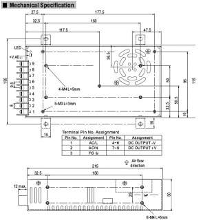 CNC Servo Stepper Motor Driver 36V 10A Power Supply  