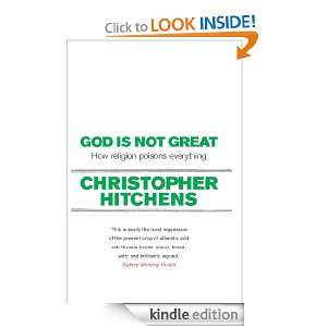 God is Not Great Christopher Hitchens  Kindle Store