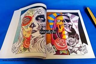 50/50 Tattoo Art Project Flash Book  