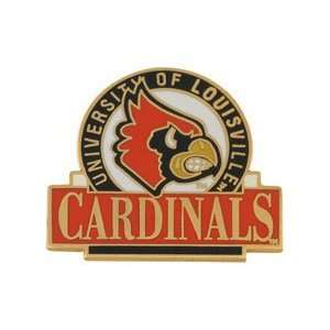  University of Louisville College Logo Pin Sports 