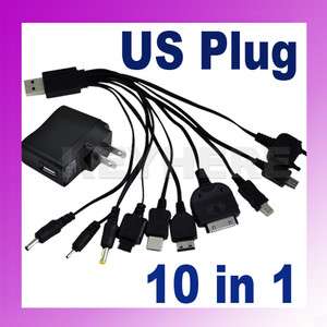 10 in 1 Multifunction Charger Cable for Cell Phone US  