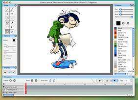 Professional 2D Drawing and Cartoon Animation Software   Pencil 2d