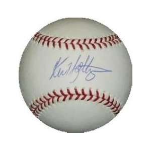  Ken Holtzman Autographed Baseball
