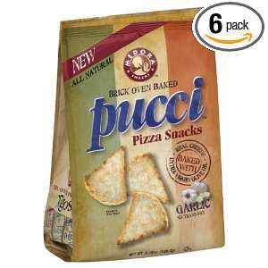 Medora Snacks Pucci Pizza Snacks, Garlic, Gluten Free, 3.7500 ounces 