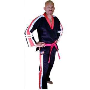   new v neck fashion karate uniforme in poly/cotton