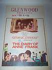 THE DIARY of ANNE FRANK /1959 original CLASSIC poster  