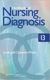 Handbook of Nursing Diagnosis, (0781777933), Lynda Juall Carpenito 