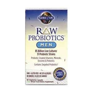  Garden of Life Raw Probiotics Men 90 Vege Caps Health 