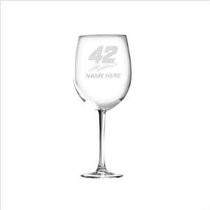  Nascar Individual 12 oz. Wine Glass, Juan Pablo Montoya 