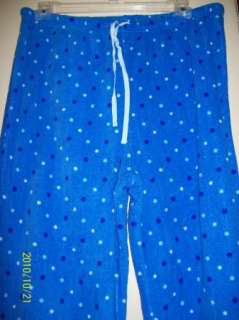 Jaclyn Intimates Plus Size 3 Pc Fleece Pajama Set 2X  