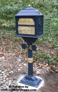 Beautiful Cast Mailbox   Gaines Classic Series Mail box  