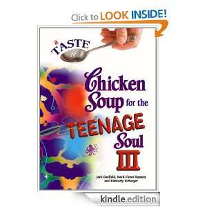 Taste of Chicken Soup for the Teenage Soul III Jack Canfield 