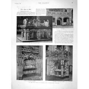   : 1898 France Tomb Philibert Mausoleum Auror Borealis: Home & Kitchen