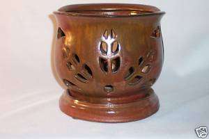 Large Decorative Glazed Ceramic Orchid Pot Supplies AO  