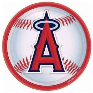  Lets Party By Amscan Los Angeles Angels Baseball Round 