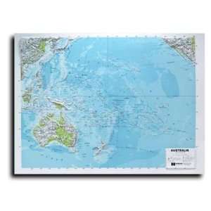  Australia Topographic Relief Map Toys & Games