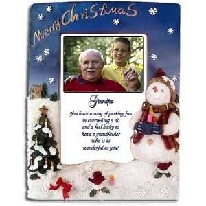 Christmas Gift for Grandpa   Our Poem and Snowman Frame   You add the 