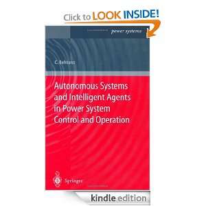 Autonomous Systems and Intelligent Agents in Power System Control and 