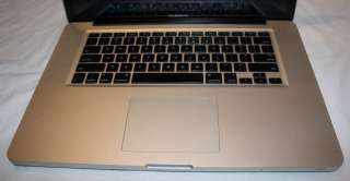 Apple MacBook Pro 5,1 Core Two Duo 15 Unibody Laptop Computer Snow 
