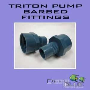  Deep Blue Professional Triton 3/4 Inch Barbed Fitting Twin 
