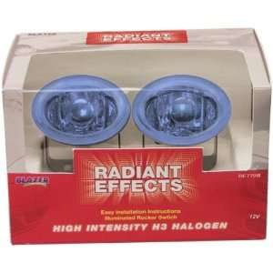  Blazer Radiant Effects Oval Blue Driving Light Kit 