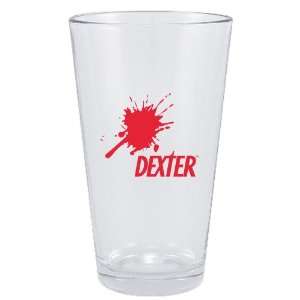  Dexter Blood Splat Pint Glass