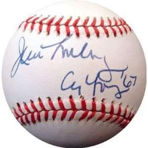  Jim Lonborg Autographed Baseball Red Sox Cy Young 