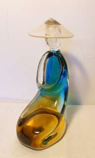 Vintage 50s Murano Archimede Seguso Italian Art Glass Chinaman 